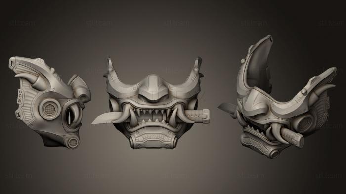 3D model Samurai Mask IV 2 (STL)